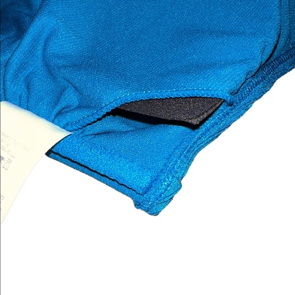 NEW WITH TAGS Tine and TRU Womens solid Variegated Rib Bikini Top Large L 12-14 - Picture 9 of 15